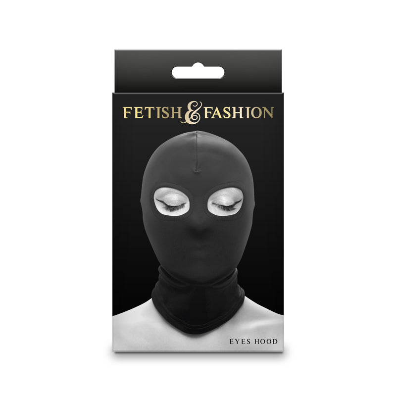 Fetish & Fashion - Eyes Hood - Black - Black Hood