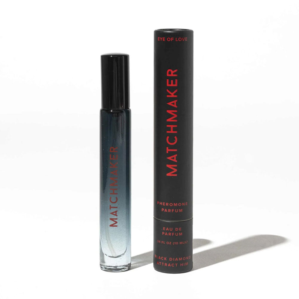 Eye of Love Matchmaker Black Diamond LGTBQ - 10 ml - Pheromone Cologne for Men to attract Men - 10 ml Spray