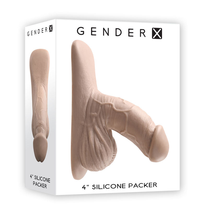 Gender X 4'' SILICONE PACKER - Light