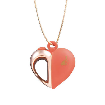 LAPDANCE Heart Pendant Wearable Necklace Vibrator