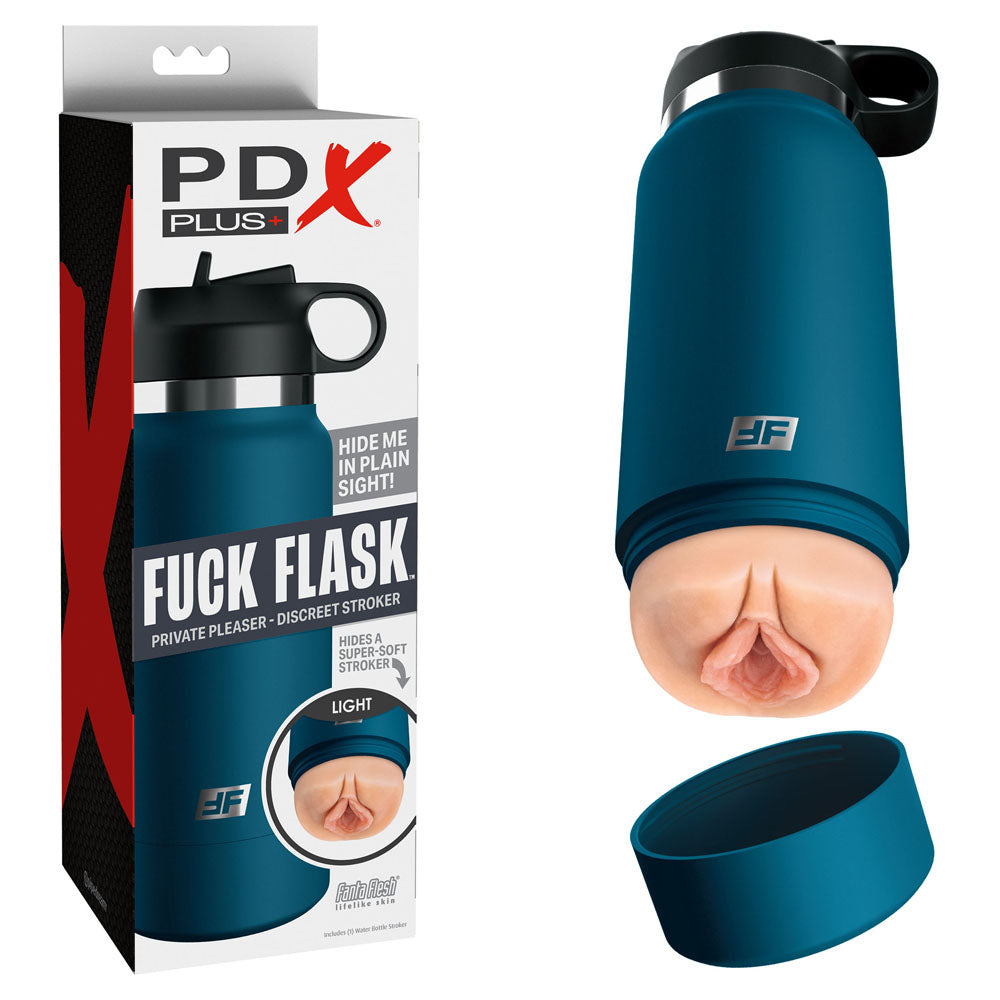PDX Plus Fuck Flask Private Pleaser - Flesh